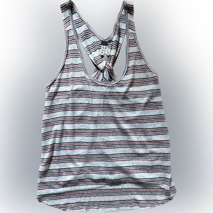 FREE PEOPLE twist back multicolour tank top US M
